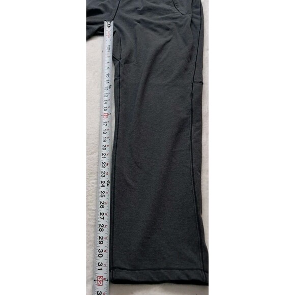 Lululemon Sweatpants Men's XXL Cross Cut Pant Heathered Black Zip Pockets Gym - Picture 13 of 13